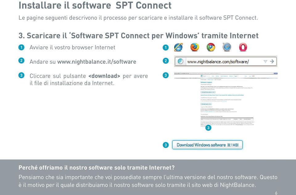 it/software Cliccare sul pulsante <download> per avere il file di installazione da Internet. Perché offriamo il nostro software solo tramite Internet?