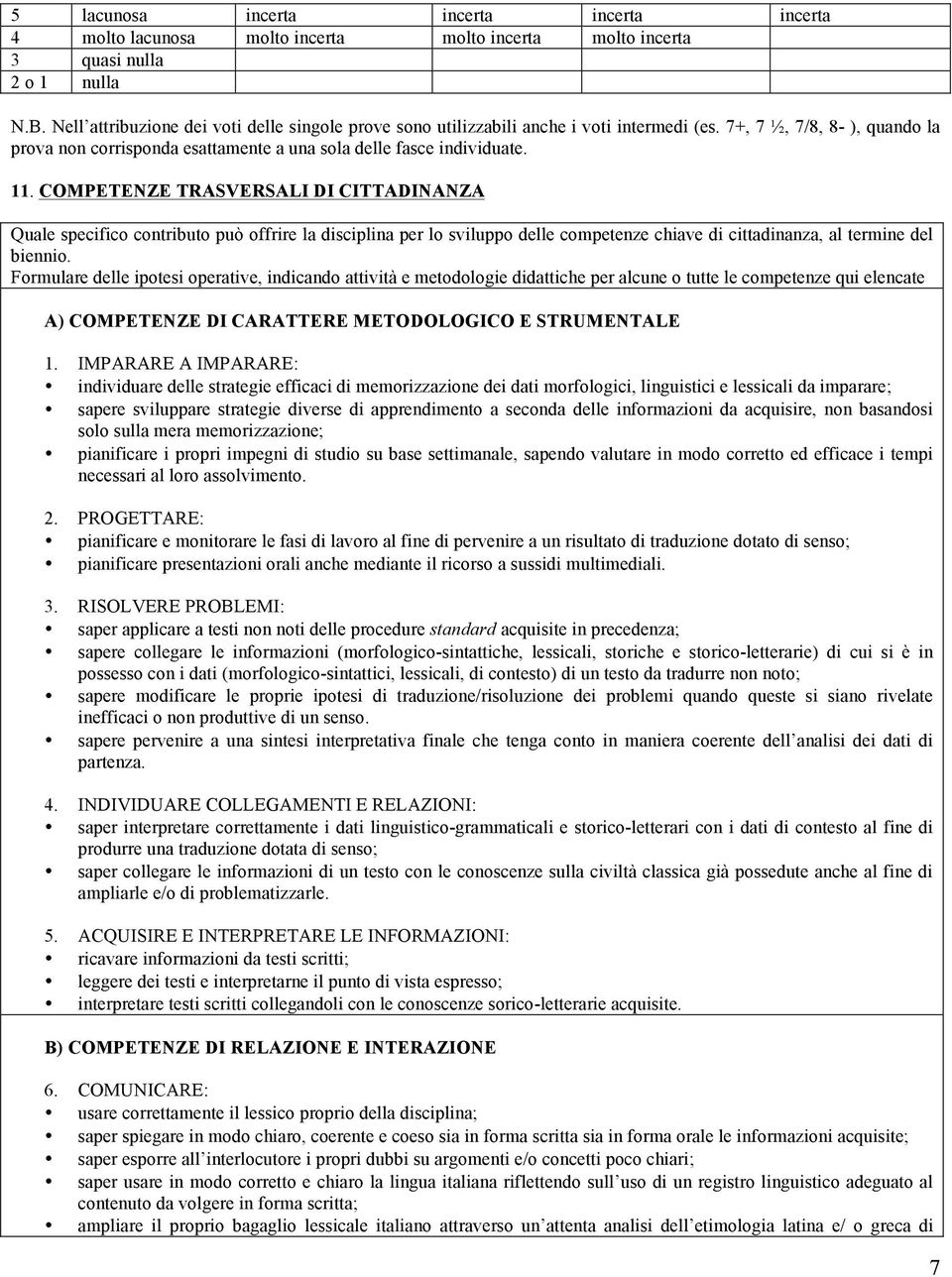 COMPETENZE TRASVERSALI DI CITTADINANZA Quale specifico contributo può offrire la disciplina per lo sviluppo delle competenze chiave di cittadinanza, al termine del biennio.