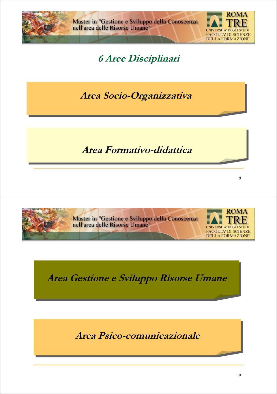 Formativo-didattica 9 Area