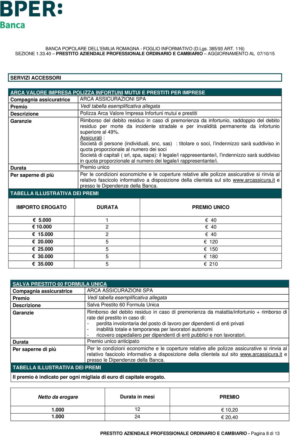 permanente da infortunio superiore al 49%.