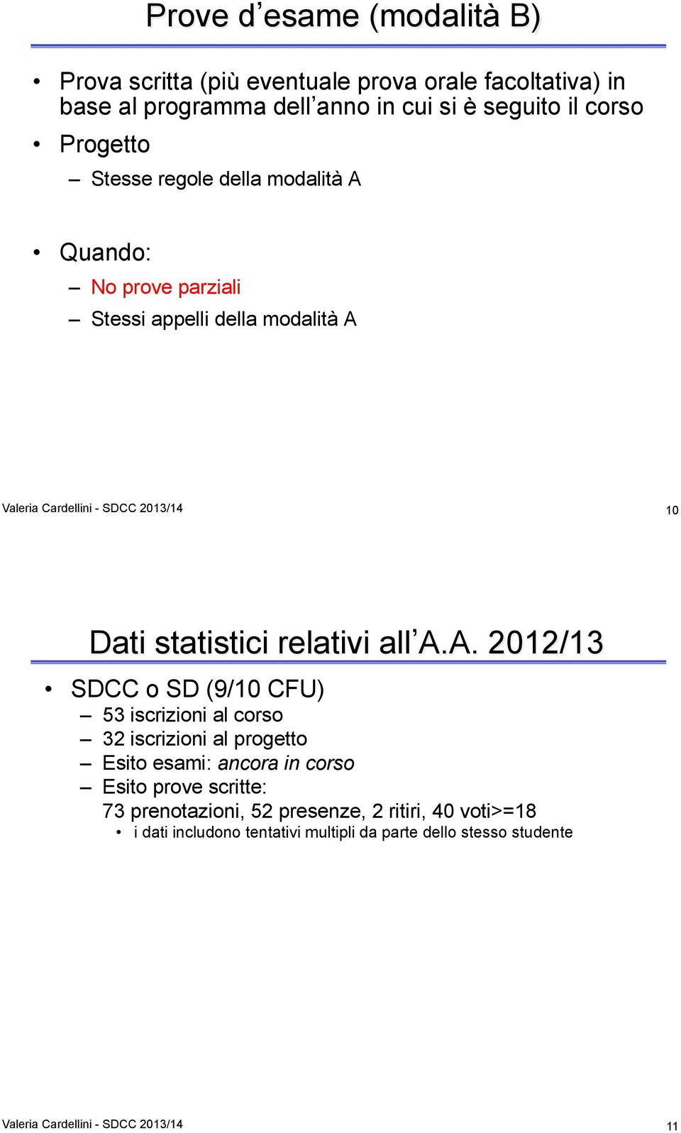 statistici relativi all A.