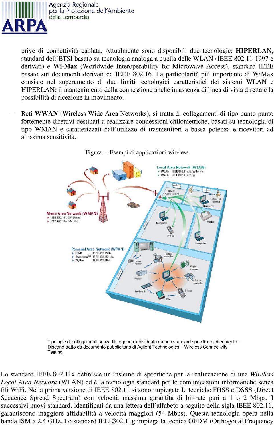 La particolarità più importante di WiMax consiste nel superamento di due limiti tecnologici caratteristici dei sistemi WLAN e HIPERLAN: il mantenimento della connessione anche in assenza di linea di