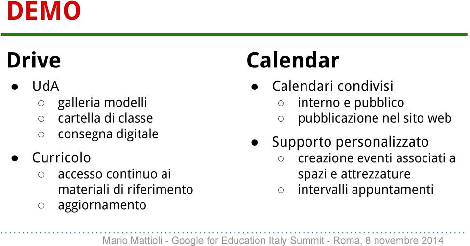 ai materiali di riferimento aggiornamento interno e pubblico pubblicazione