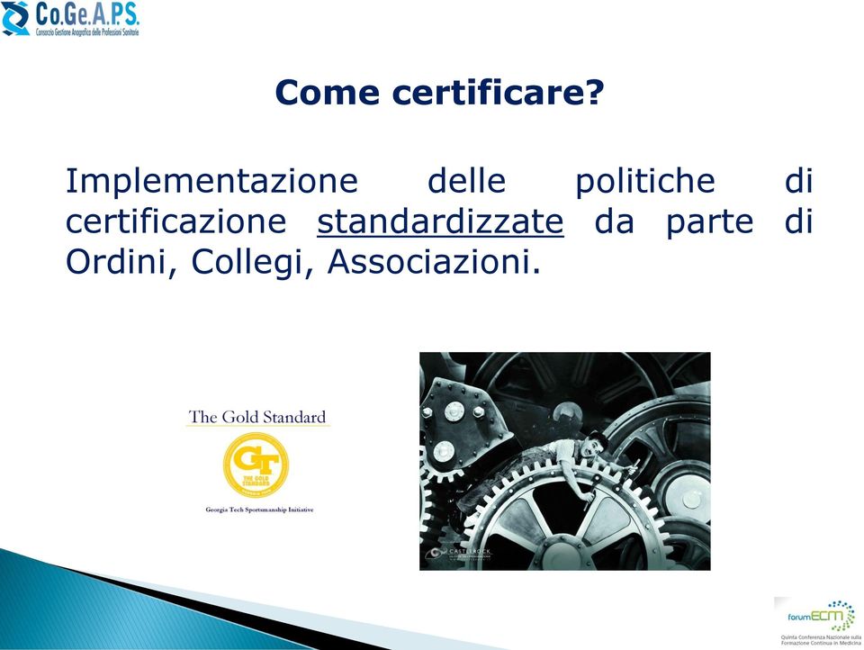 di certificazione