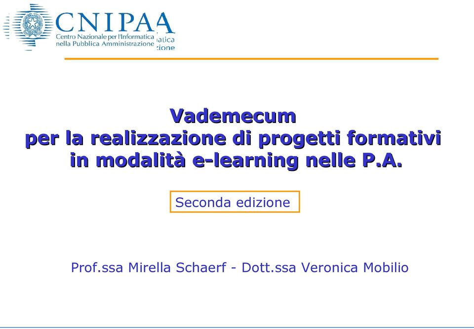 e-learning nelle P.A.