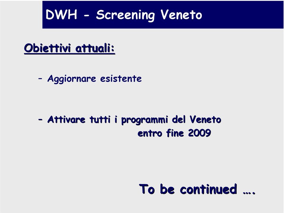 Attivare tutti i programmi del