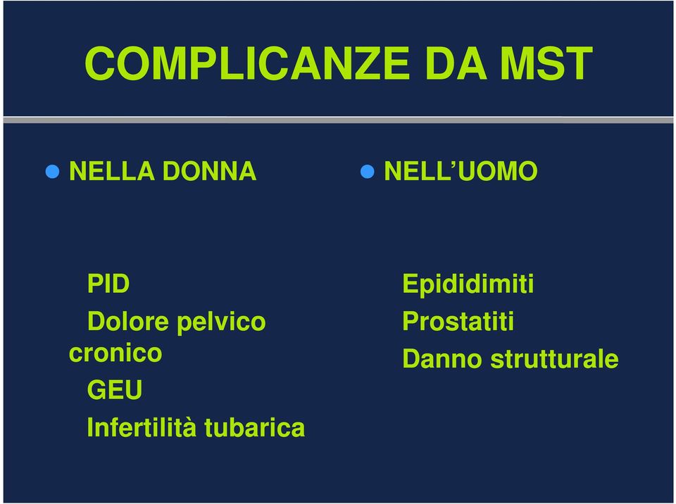 cronico GEU Infertilità tubarica