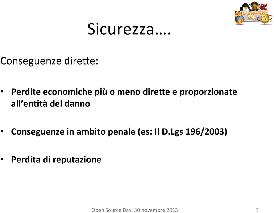 meno direje e proporzionate all en4tà del