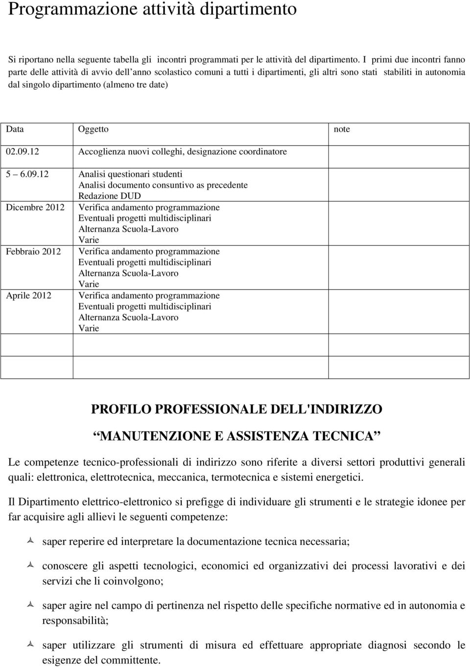 Data Oggetto note 02.09.