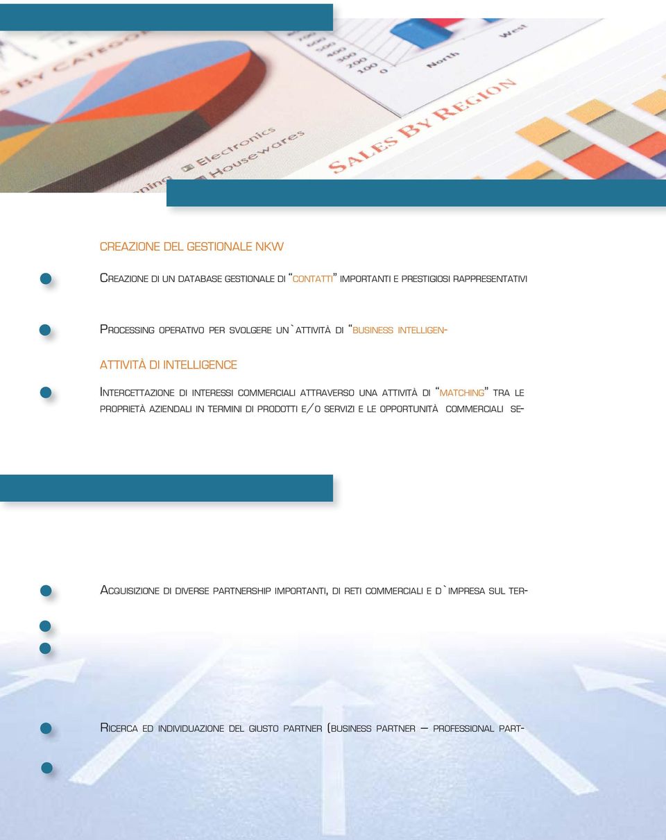 DI MATCHING TRA LE PROPRIETÀ AZIENDALI IN TERMINI DI PRODOTTI E/O SERVIZI E LE OPPORTUNITÀ COMMERCIALI SE- ACQUISIZIONE DI DIVERSE