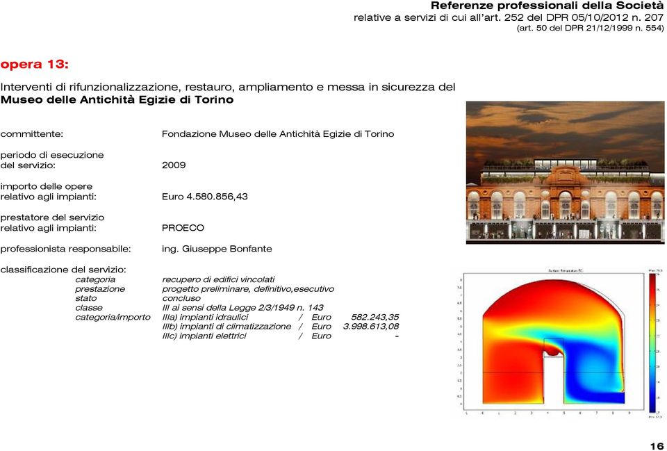 856,43 categoria recupero di edifici vincolati prestazione progetto preliminare, definitivo,esecutivo