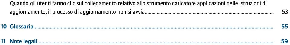 istruzioni di aggiornamento, il processo di