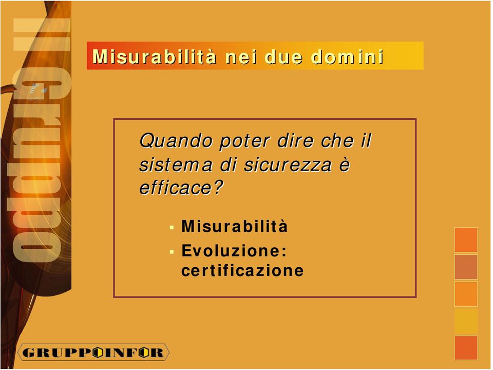 sistema di sicurezza è efficace?