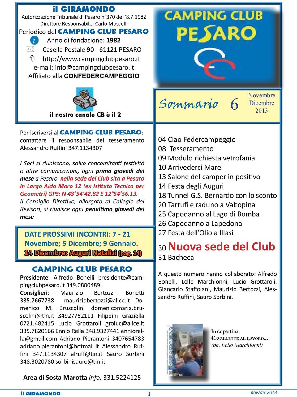 it e-mail: info@campingclubpesaro.