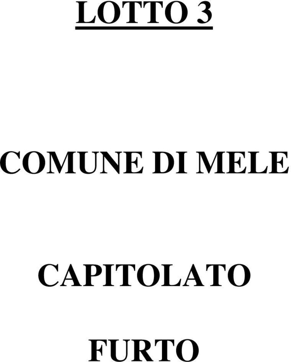 MELE