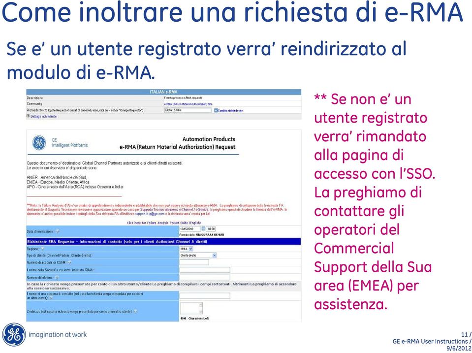 ** Se non e un utente registrato verra rimandato alla pagina di accesso