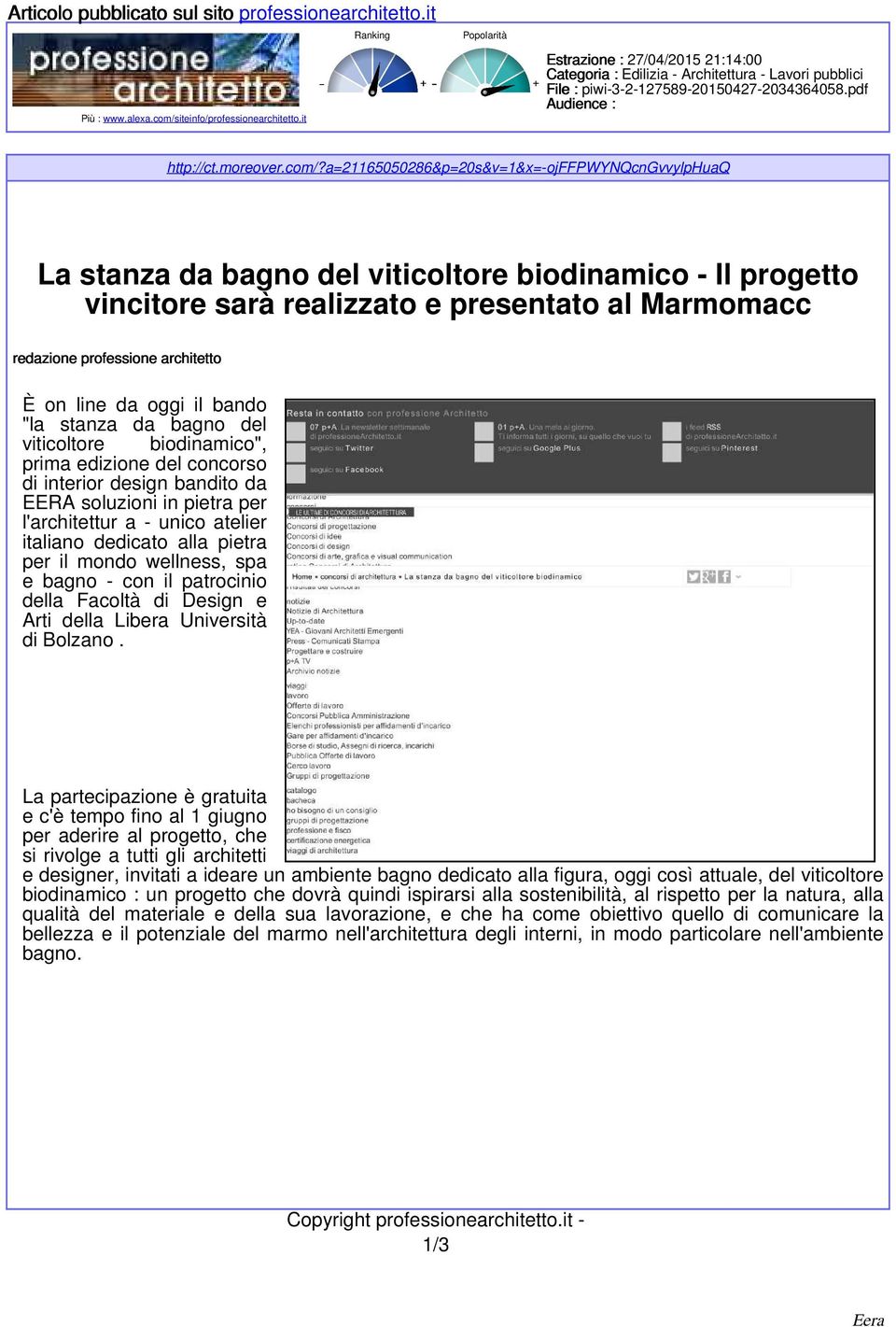 a=21165050286&p=20s&v=1&x=-ojffpwynqcngvvylphuaq La stanza da bagno del viticoltore biodinamico - Il progetto vincitore sarà realizzato e presentato al Marmomacc redazione professione architetto È on