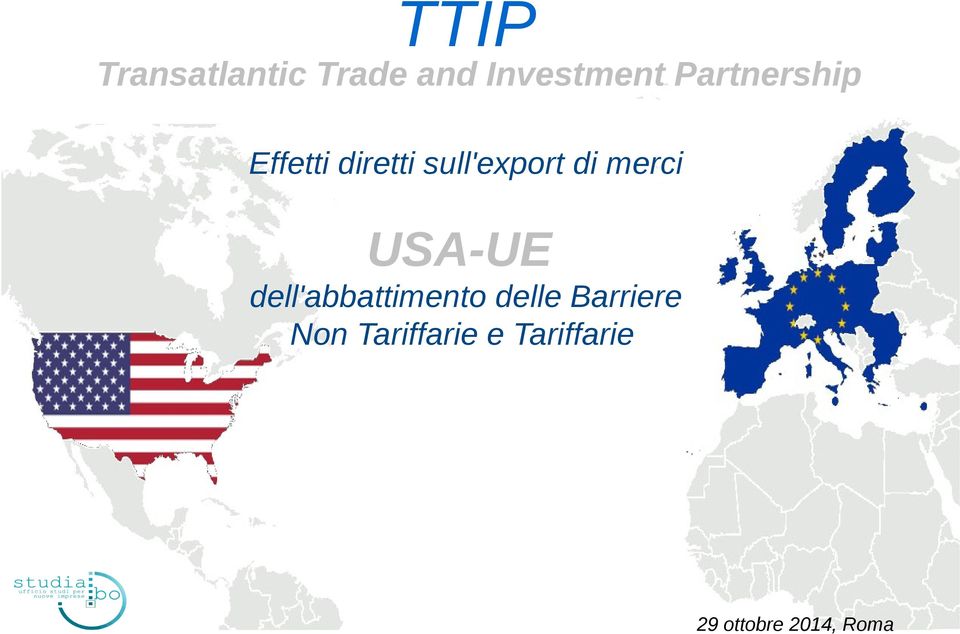 sull'export di merci USA-UE