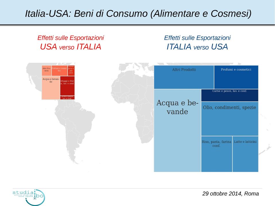 sulle Esportazioni USA verso