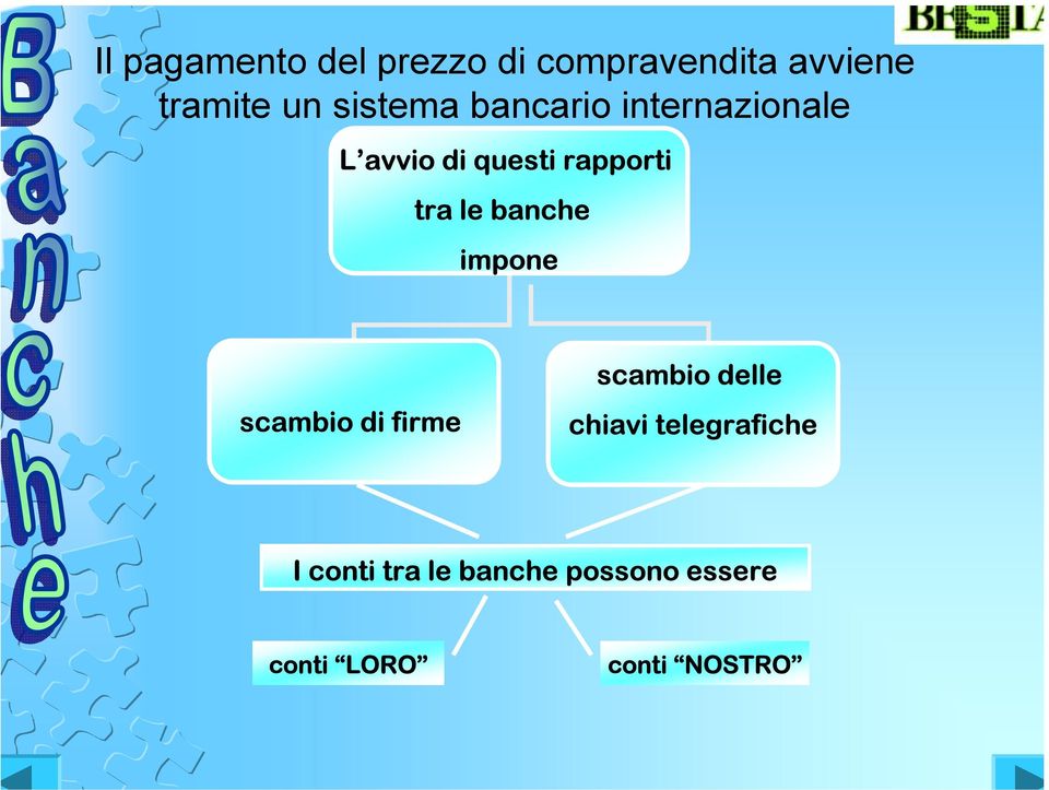 le banche impone scambio di firme scambio delle chiavi