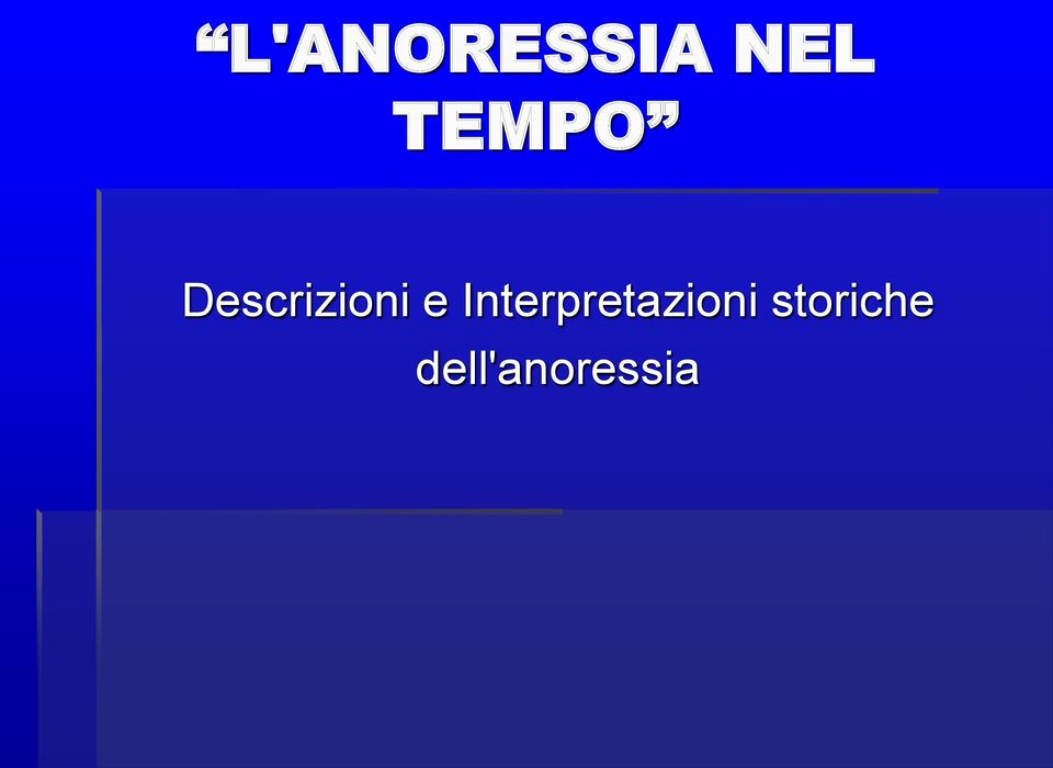 e Interpretazioni