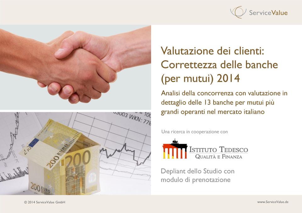 grandi operanti nel mercato italiano Una ricerca in cooperazione con Depliant