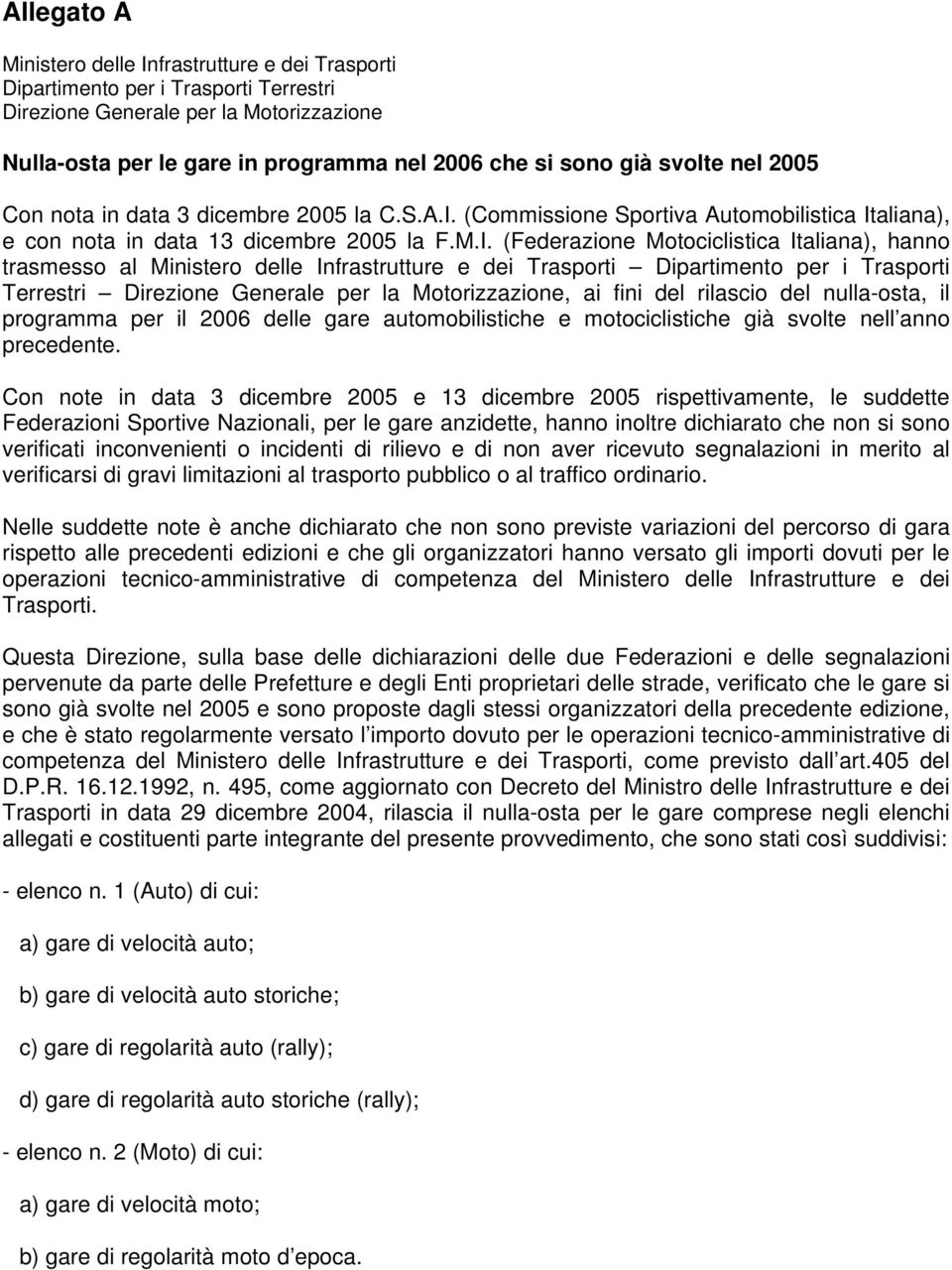 (Commissione Sportiva Automobilistica It