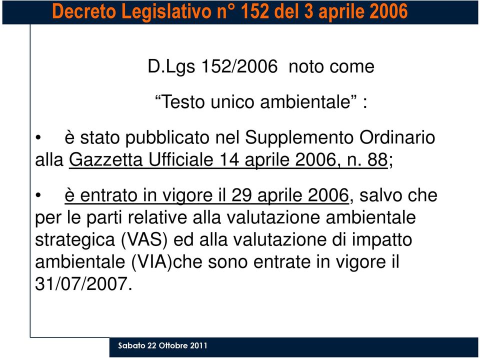 Gazzetta Ufficiale 14 aprile 2006, n.