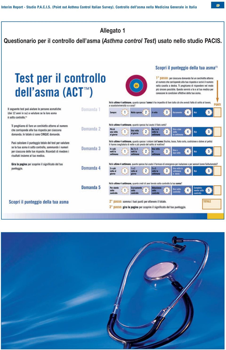 Controllo dell asma nella Medicina Generale in Italia 9