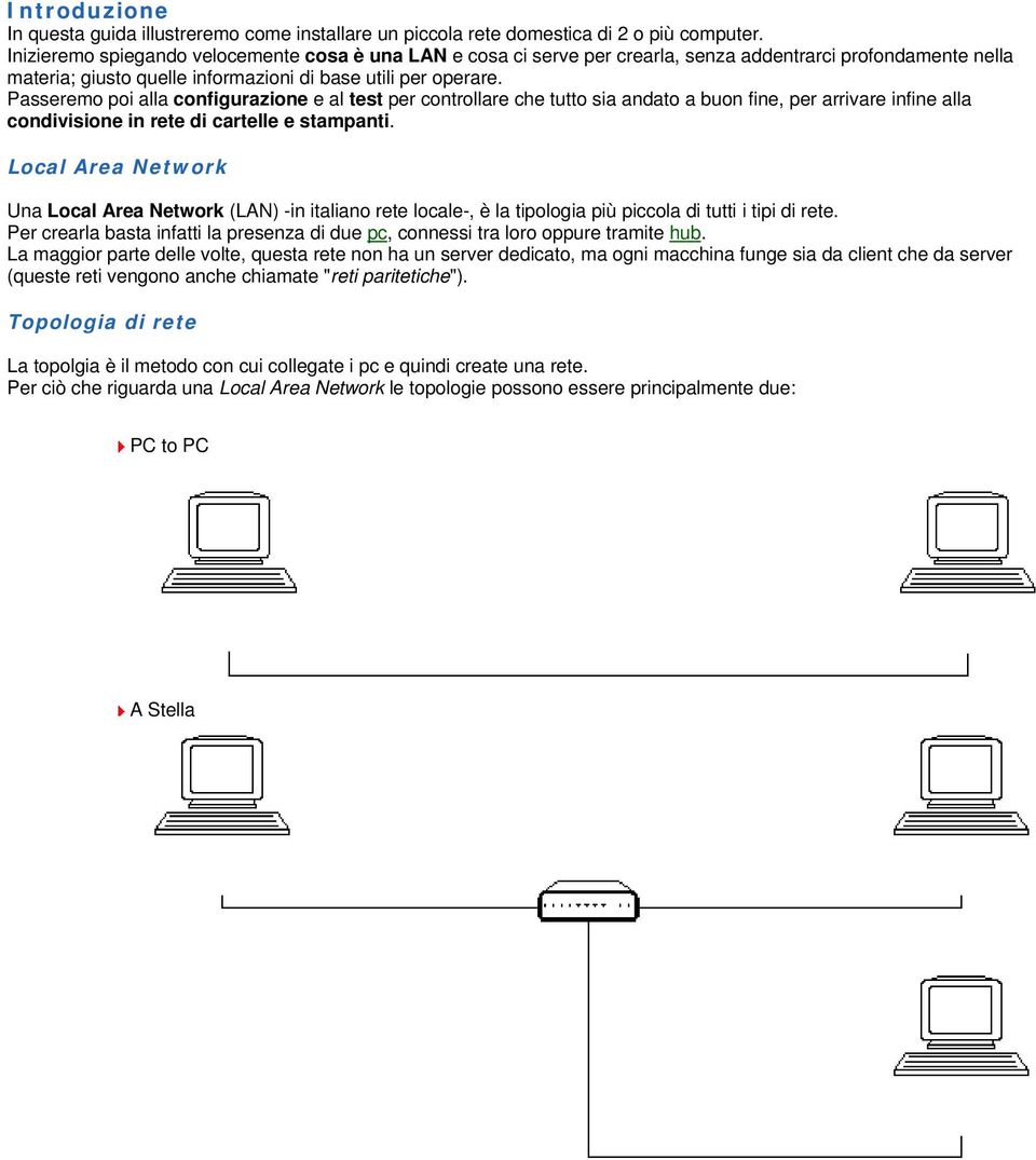 Passeremo poi alla configurazione e al test per controllare che tutto sia andato a buon fine, per arrivare infine alla condivisione in rete di cartelle e stampanti.