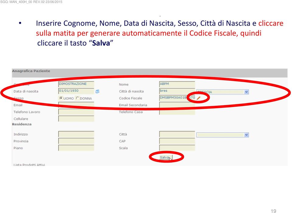 matita per generare automaticamente il