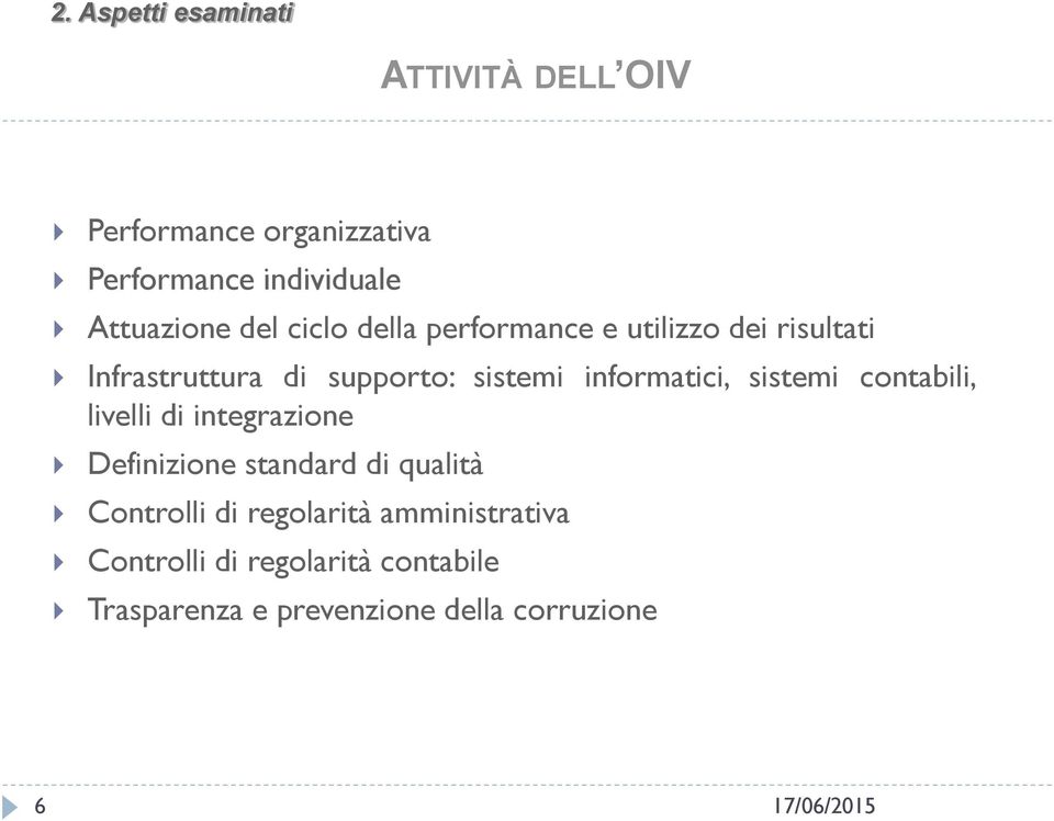 sistemi informatici, sistemi contabili, livelli di integrazione Definizione standard di qualità