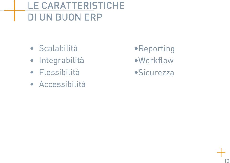 Flessibilità Accessibilità