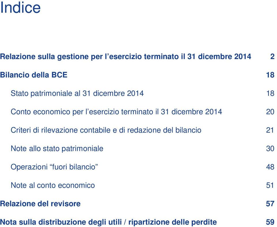 rilevazione contabile e di redazione del bilancio 21 Note allo stato patrimoniale 30 Operazioni fuori