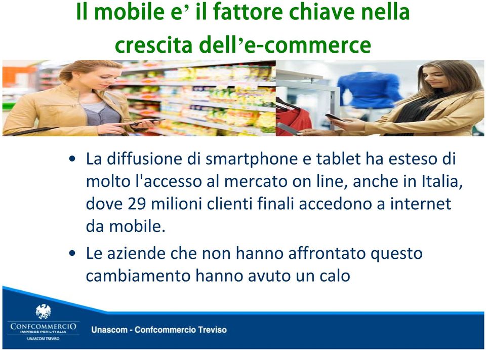 milioni clienti finali accedono a internet da mobile.