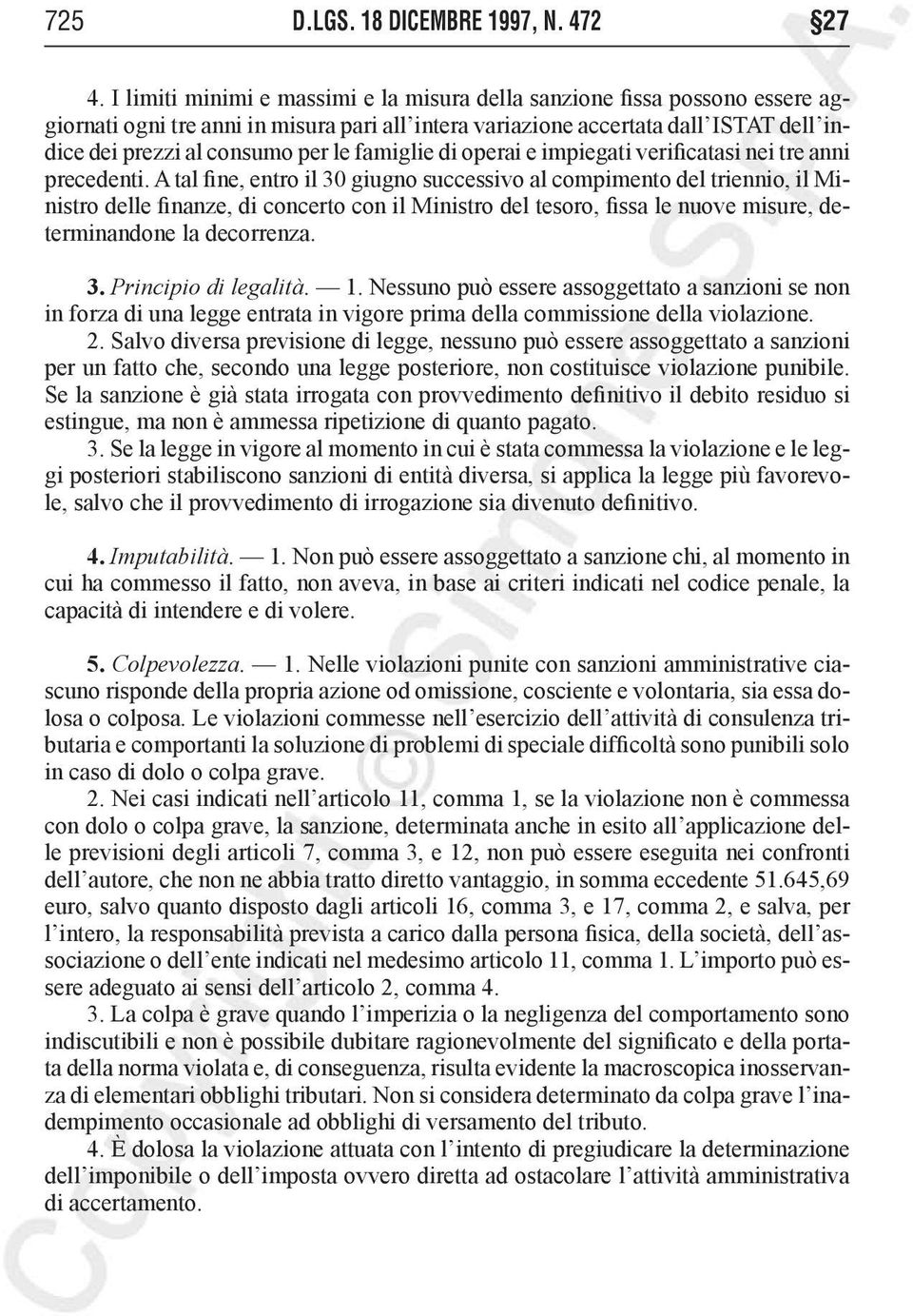 famiglie di operai e impiegati verificatasi nei tre anni precedenti.