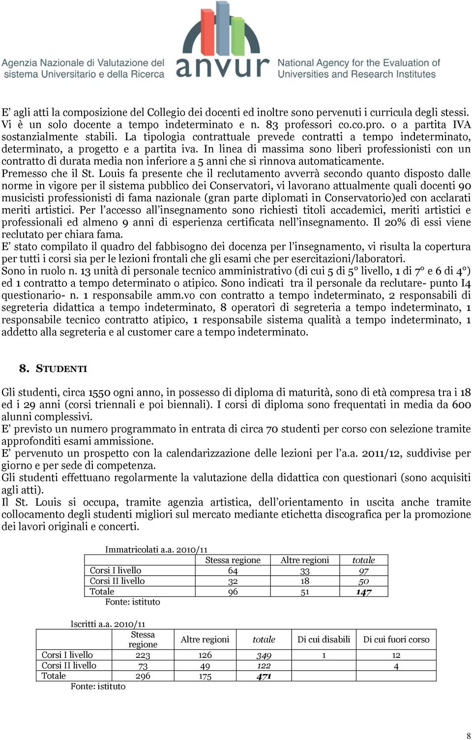 In linea di massima sono liberi professionisti con un contratto di durata media non inferiore a 5 anni che si rinnova automaticamente. Premesso che il St.