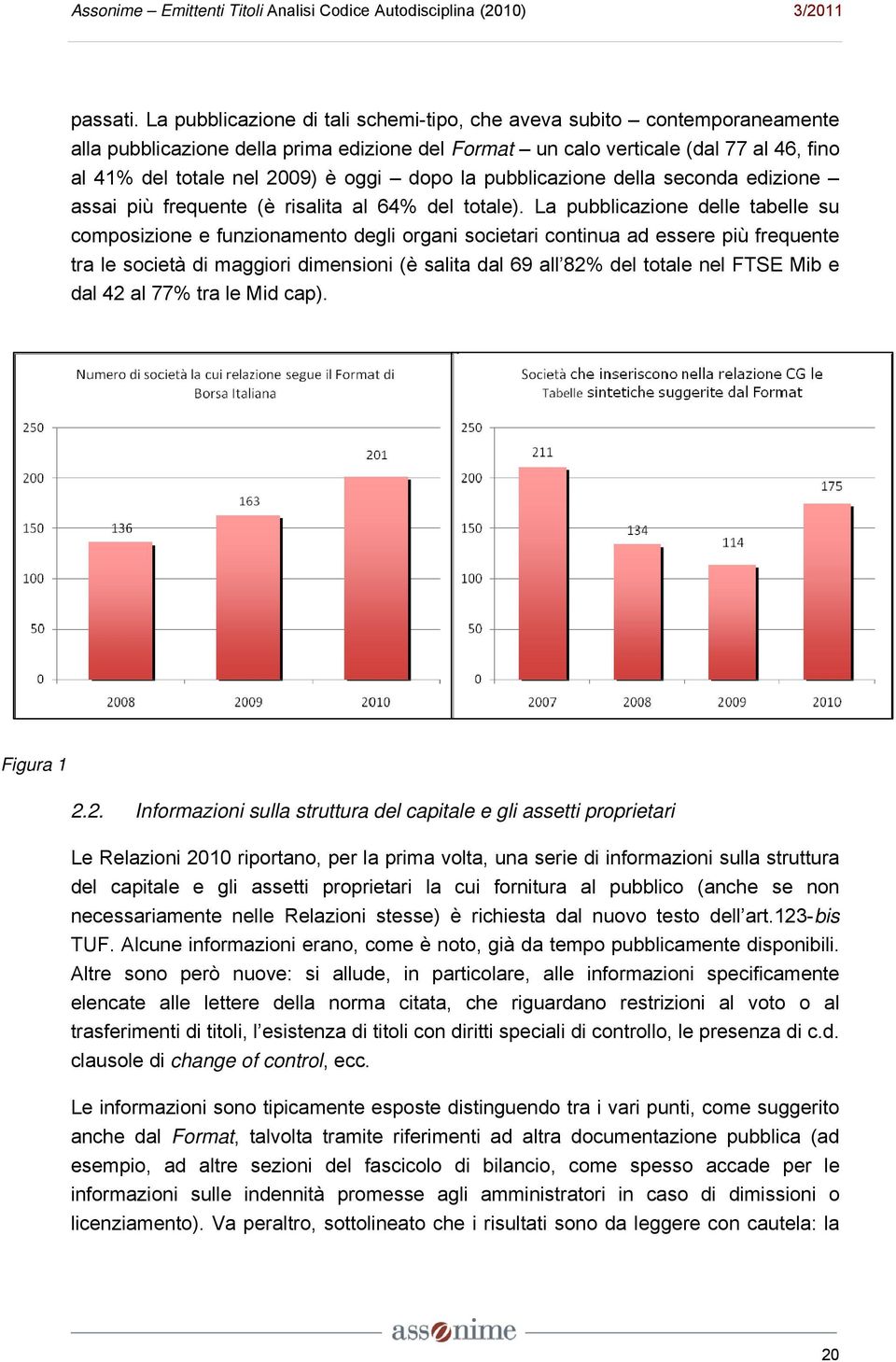 dopo la pubblicazione della seconda edizione assai più frequente (è risalita al 64% del totale).