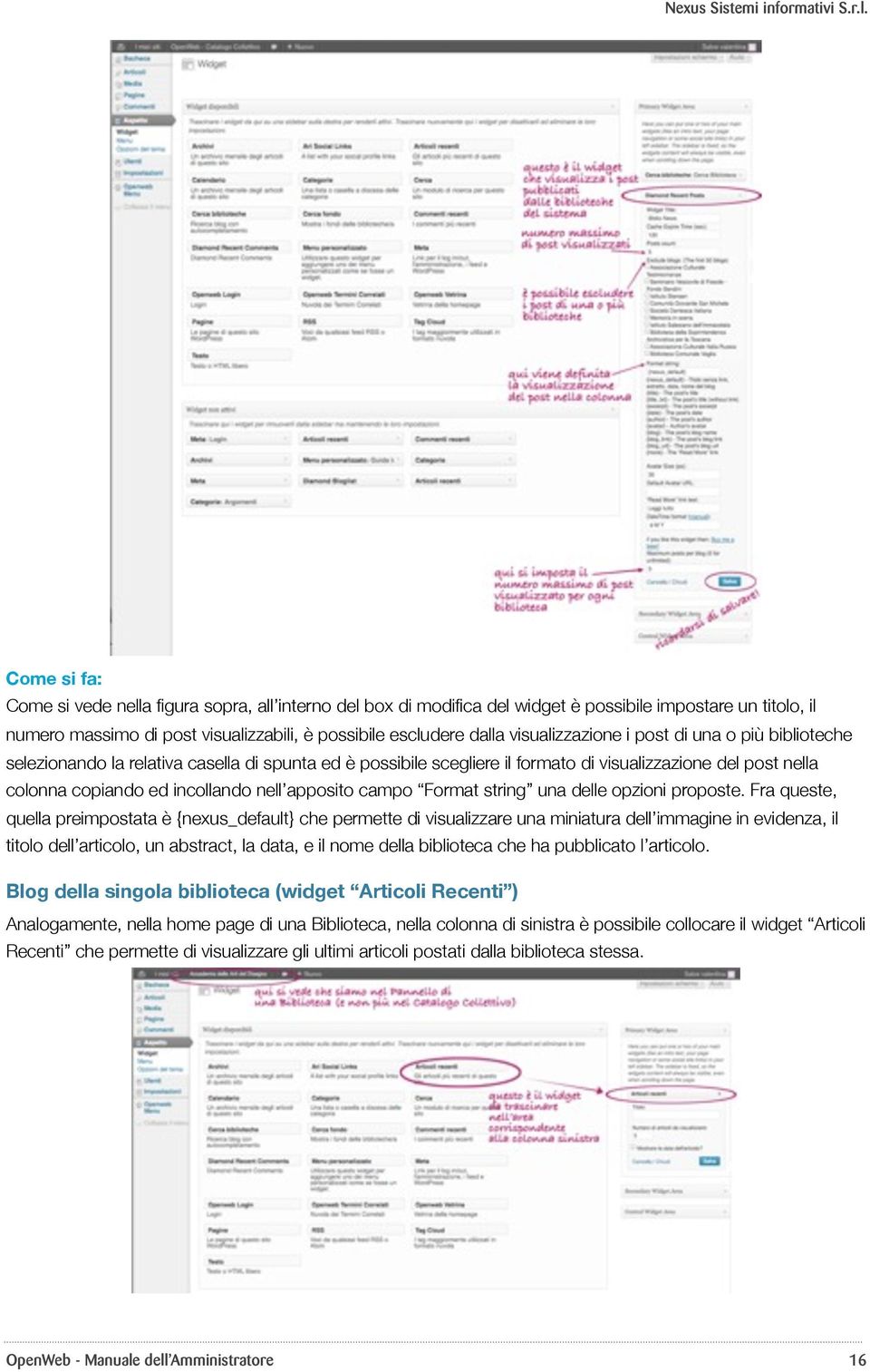 apposito campo Format string una delle opzioni proposte.