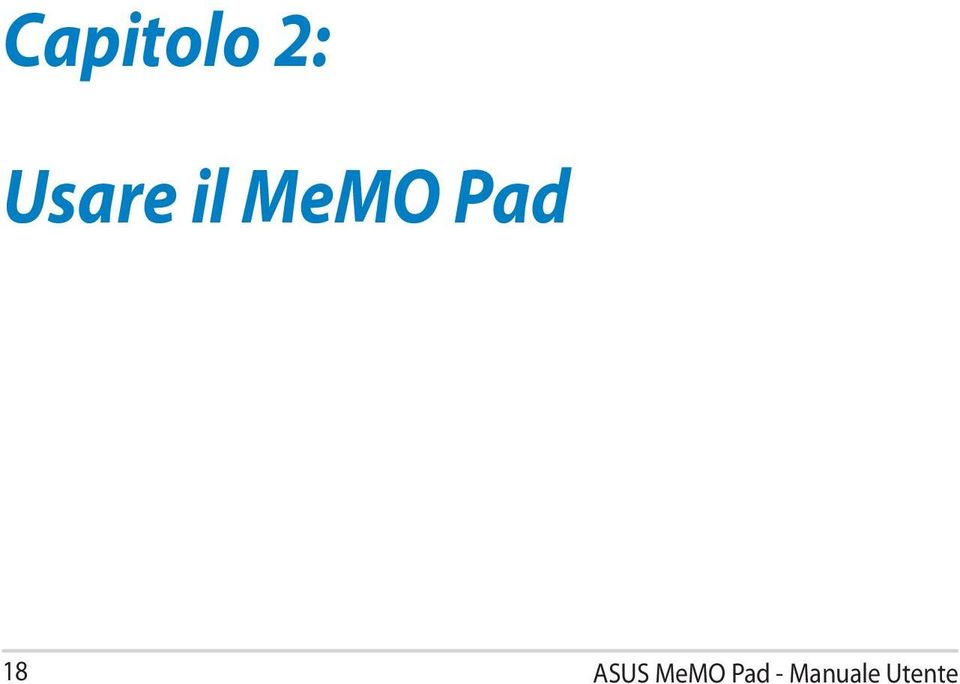 ASUS MeMO Pad - Manuale