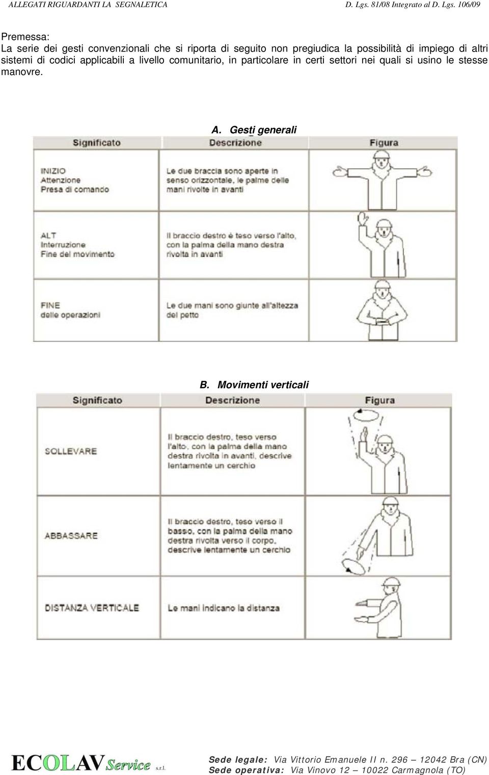 applicabili a livello comunitario, in particolare in certi settori nei