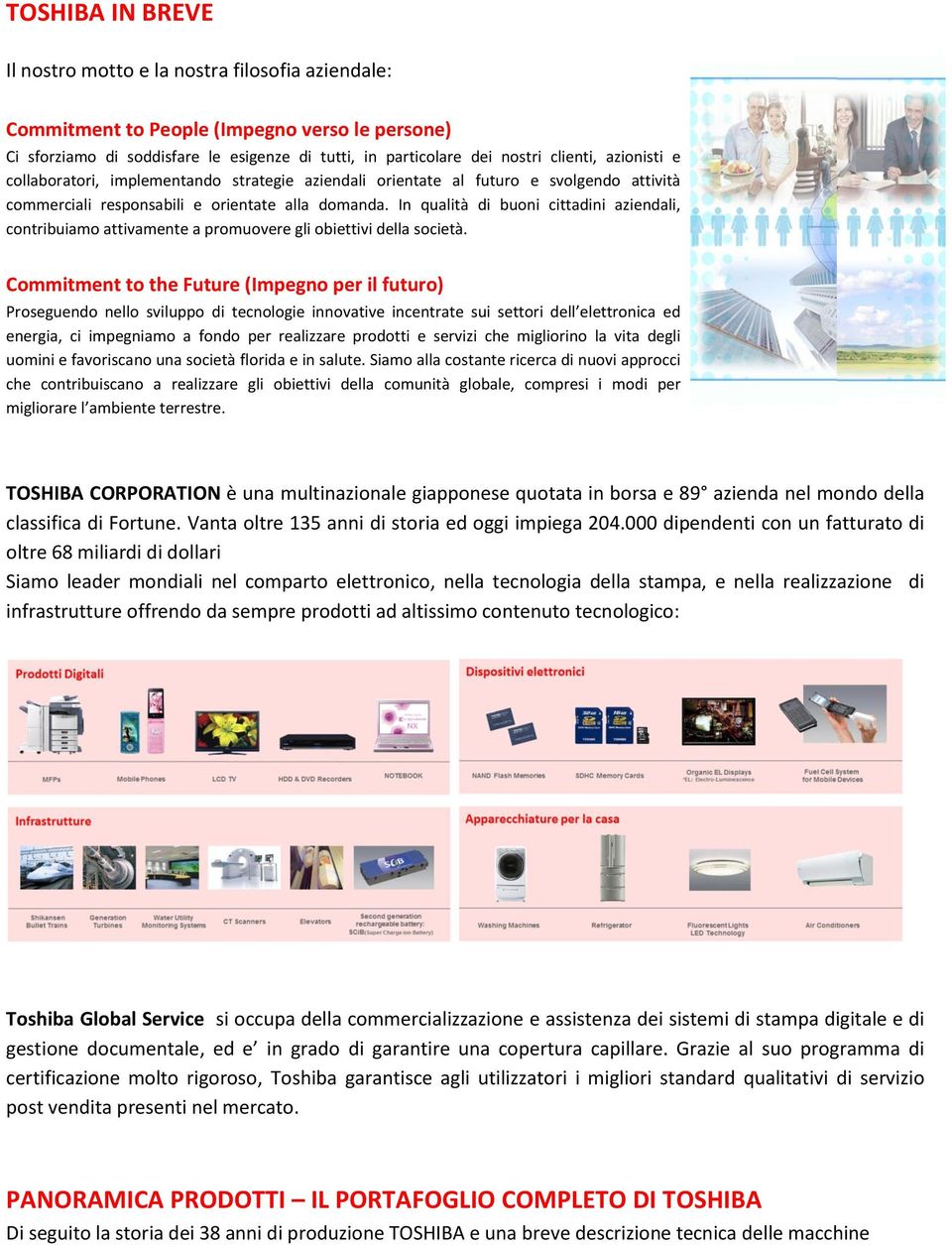 In qualità di buoni cittadini aziendali, contribuiamo attivamente a promuovere gli obiettivi della società.