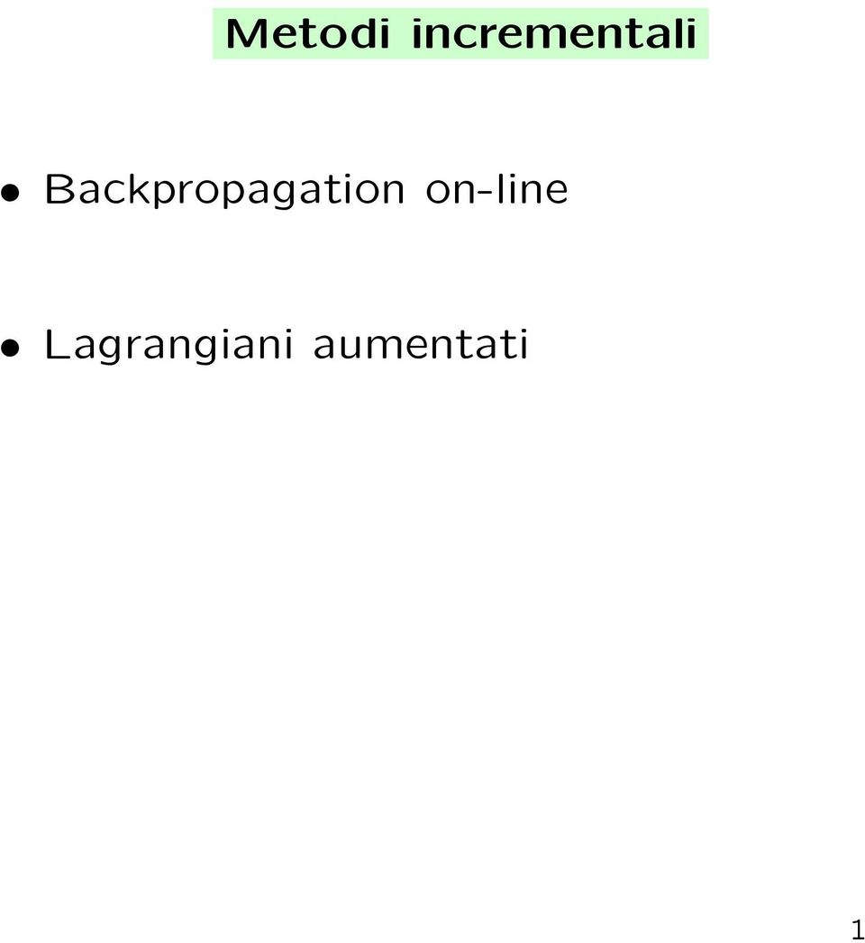 Backpropagation