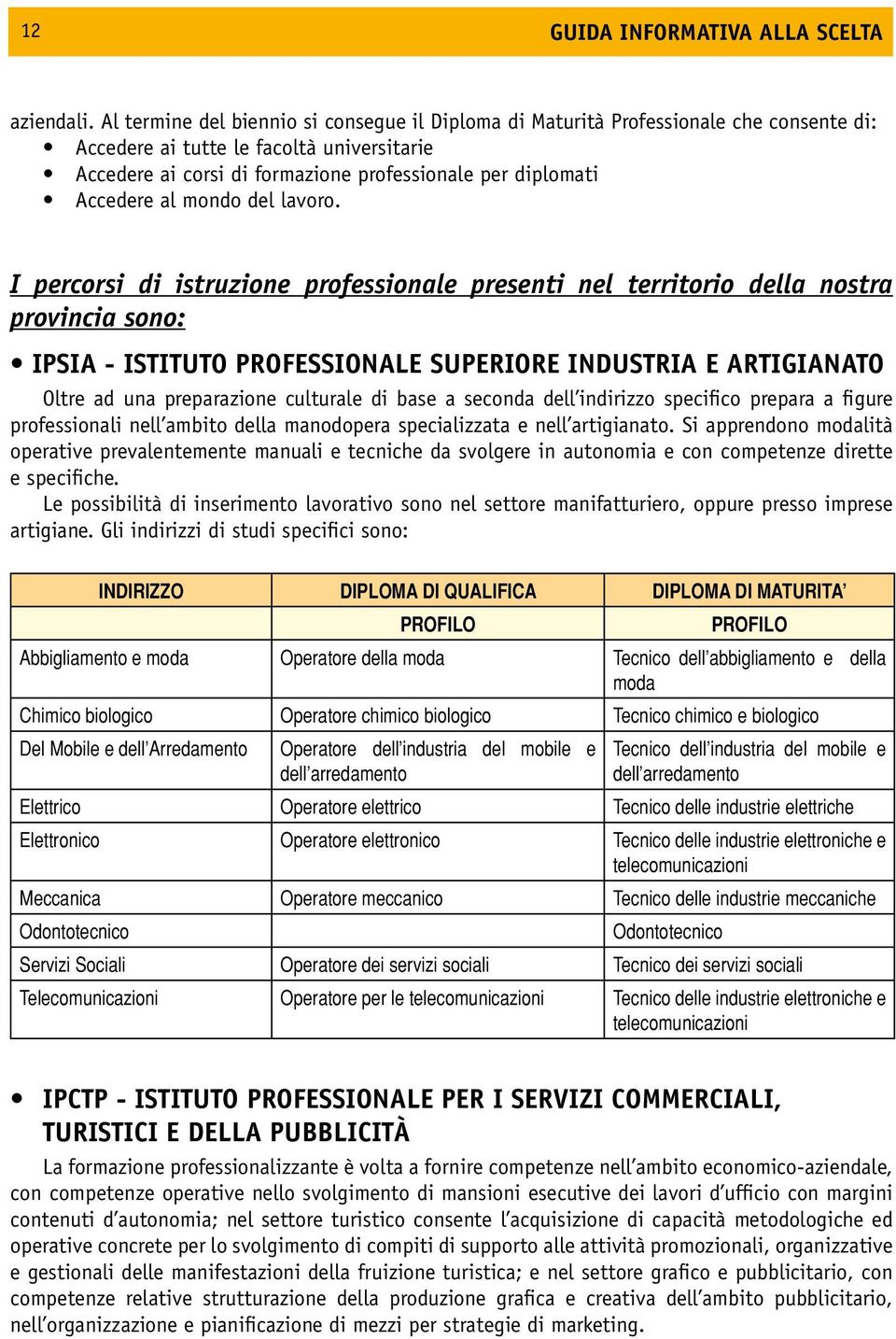 Accedere al mondo del lavoro.