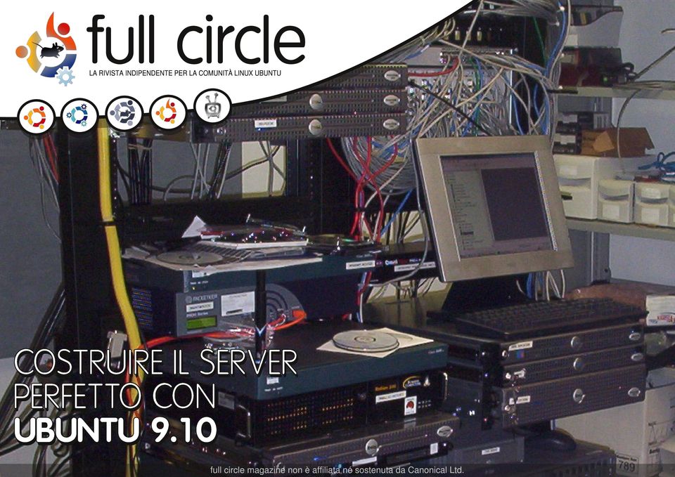 9.10 " full circle magazine non è affiliata né 1"