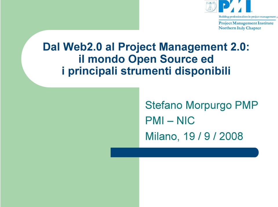 principali strumenti disponibili