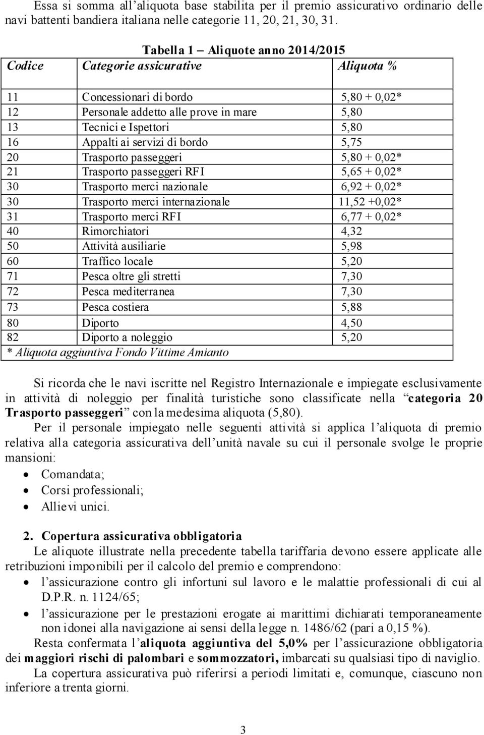 ai servizi di bordo 5,75 20 Trasporto passeggeri 5,80 + 0,02* 21 Trasporto passeggeri RFI 5,65 + 0,02* 30 Trasporto merci nazionale 6,92 + 0,02* 30 Trasporto merci internazionale 11,52 +0,02* 31