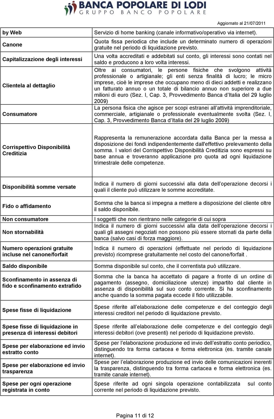 Una volta accreditati e addebitati sul conto, gli interessi sono contati nel saldo e producono a loro volta interessi.