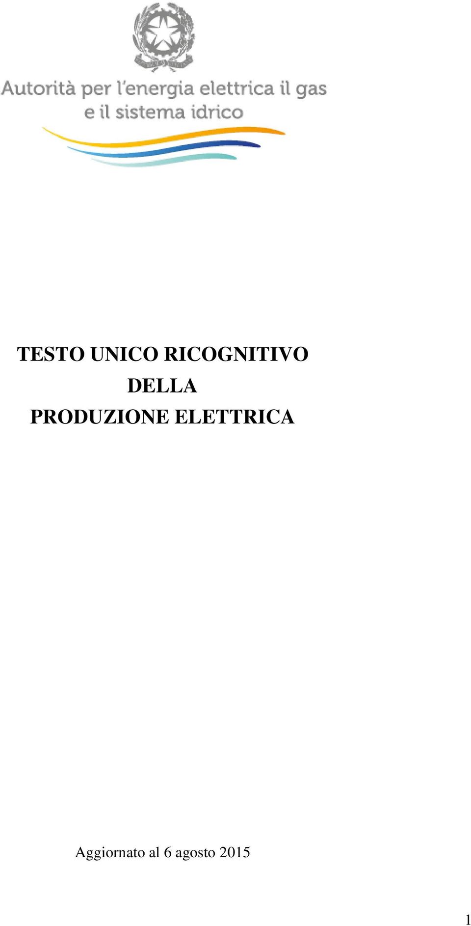 PRODUZIONE