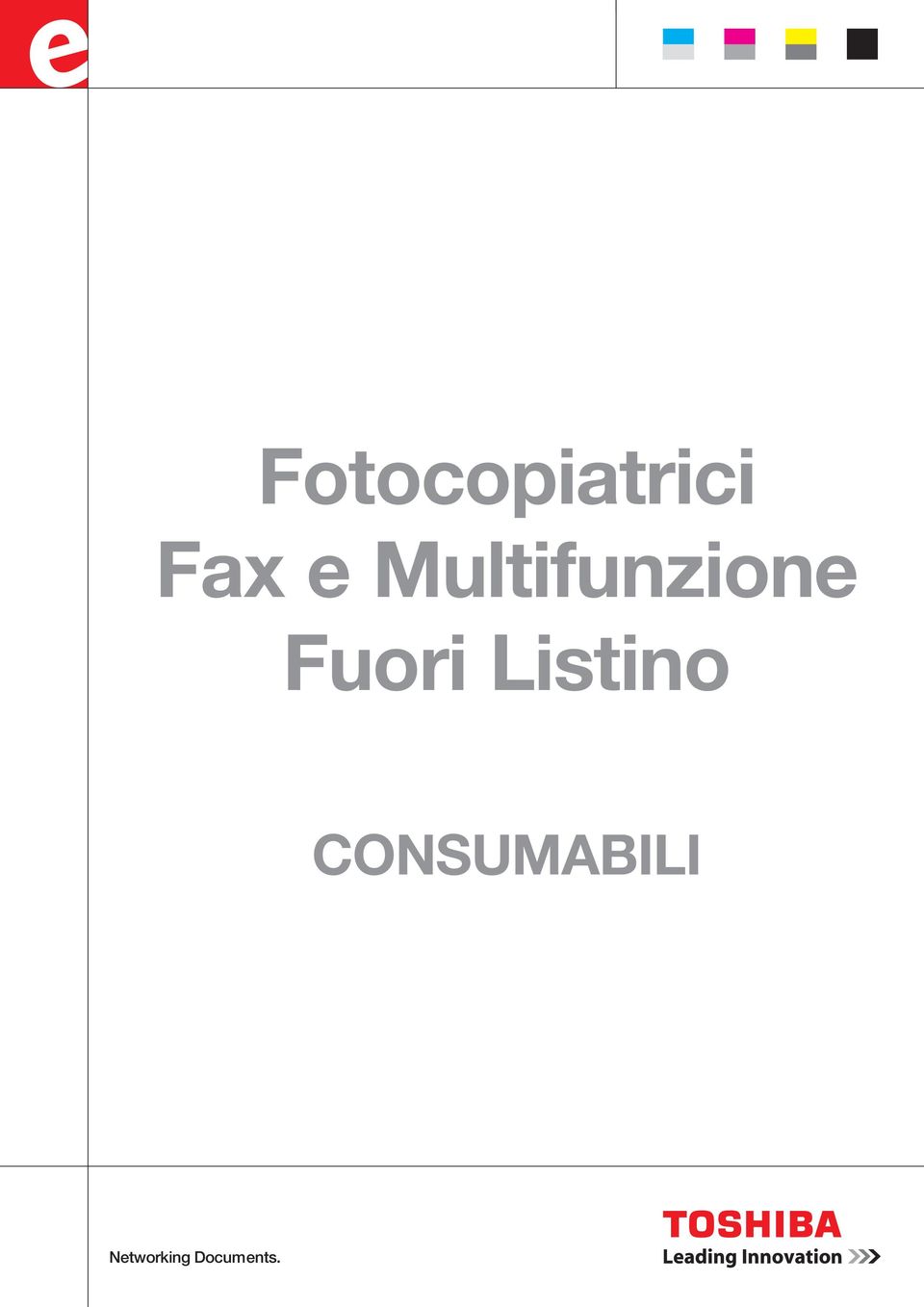 Listino CONSUMABILI